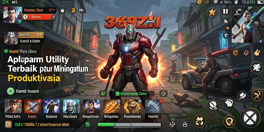 Tampilan antarmuka 369ZK yang intuitif dan fungsional.