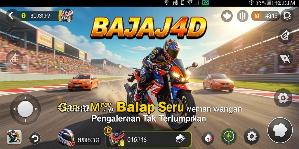 Tampilan gameplay seru dan mendebarkan dari BAJAJ4D.