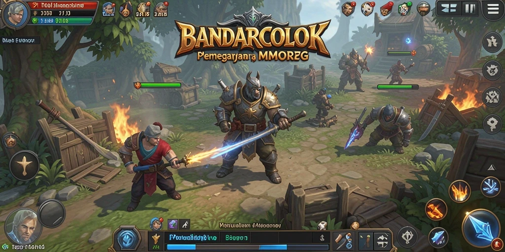 Tampilan menarik dari gameplay BANDARCOLOK yang penuh aksi dan petualangan.
