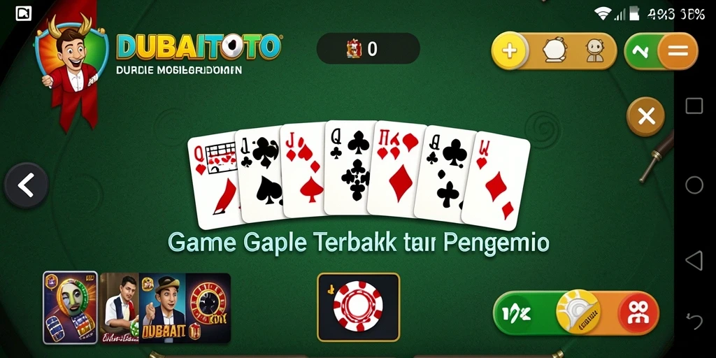 Tampilan gameplay DUBAITOTO yang seru dan interaktif.