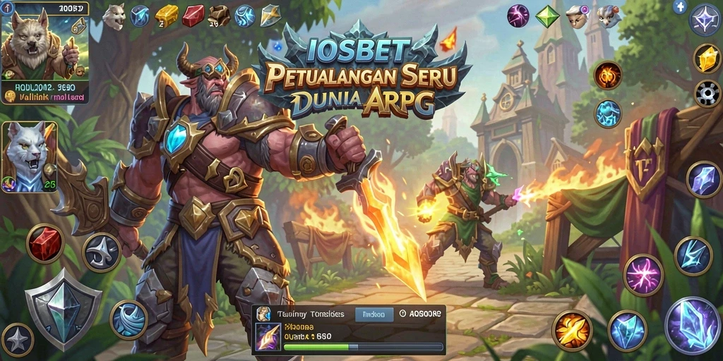 Tampilan gameplay seru dalam dunia ARPG yang penuh tantangan.