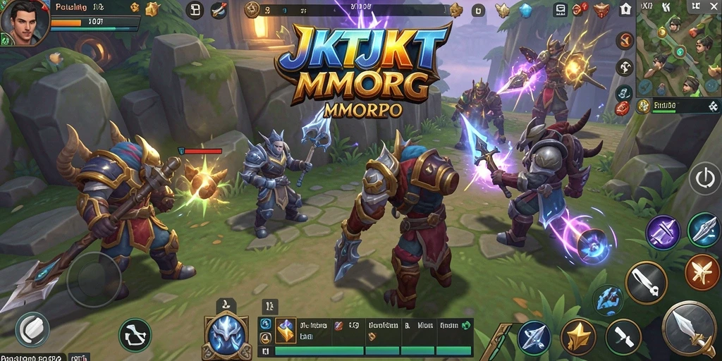 Gambaran menakjubkan dari gameplay MMORPG JKTJKT.