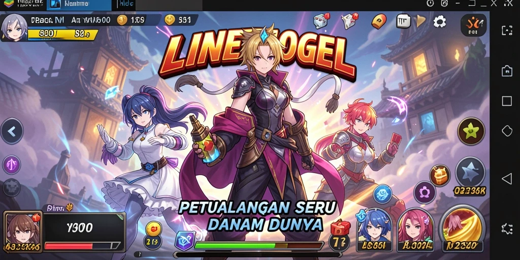 Tangkapan layar menampilkan karakter anime dalam aksi pertarungan yang mendebarkan.