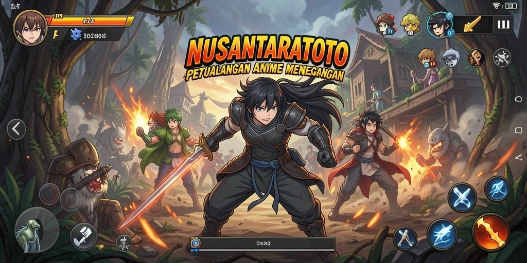 Grafis indah dan gameplay seru NUSANTARATOTO