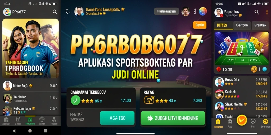 Tampilan gameplay menarik dari aplikasi Sportsbook RP6677.