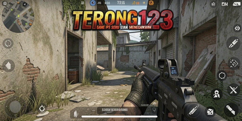 Tampilan gameplay intens di TERONG123 dengan aksi tembak-menembak yang seru.